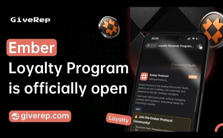 Silverado__1's tweet photo. Unlocking the future of DeFi on Sui? 🚀 @emberprotocol is revolutionizing liquidity with non-custodial vaults that auto-optimize yields across chains.

Deposit, forget, and earn—everything vaults for everything liquidity! Who's jumping in? #SuiDeFi #EmberProtocol
[Link: https://t.co/3cJFcmriqj]