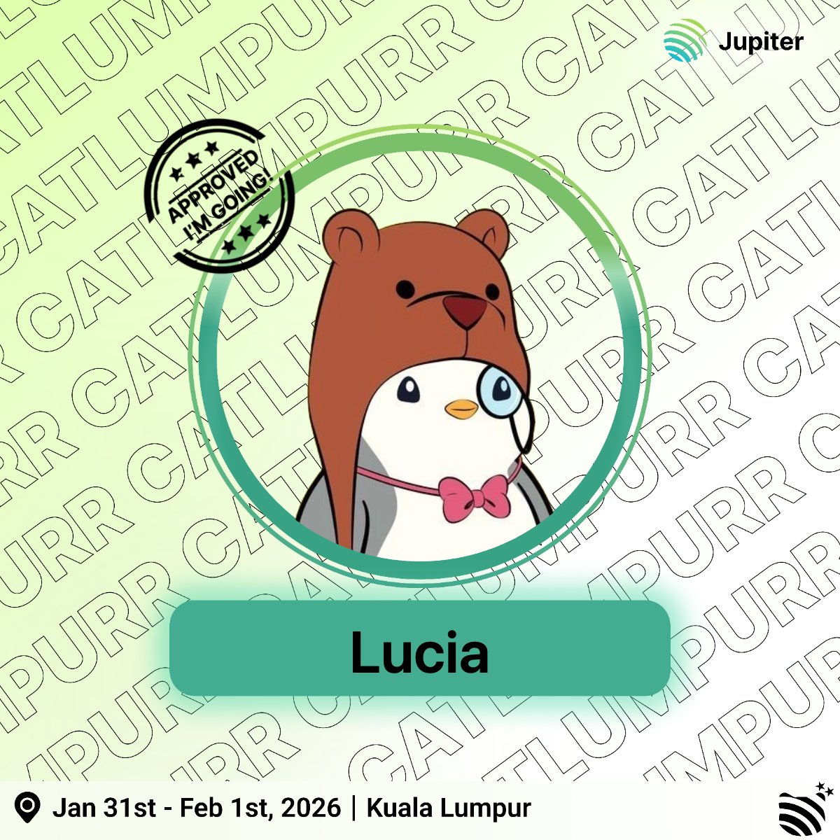 see you at CatLumpurr! 🐱

who's coming?