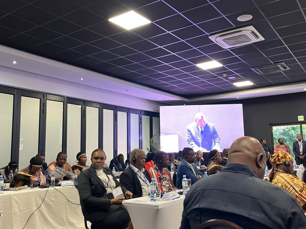 IDEA_Africa's tweet image. The 27th @theECFSADC AGC, themed “AI and Elections: Threats and Opportunities,” opened today in Eswatini. The event boosts cooperation among EMBs in the Southern Africa to protect electoral integrity. @Int_IDEA provides technical support through the @EUtoAU  funded SPEC Project.