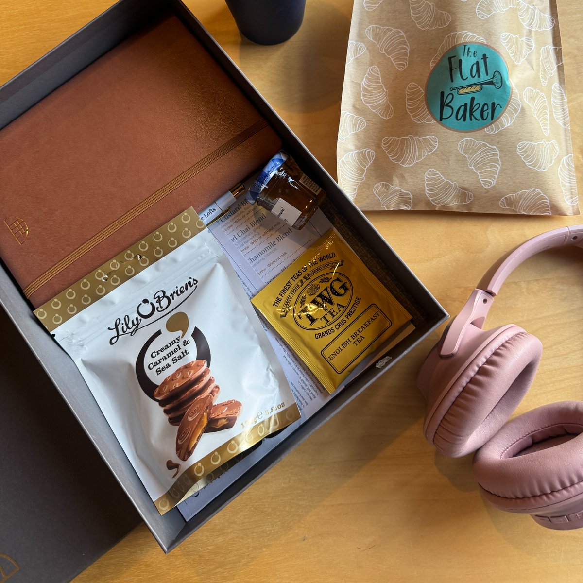 We've moved offices! It's our first day at the amazing <a href="/BeehiveLofts/">Beehive Lofts Coworking Space</a> today and we feel so welcome already! Look at the welcome packs we found on our new desks... so lovely! 🥰