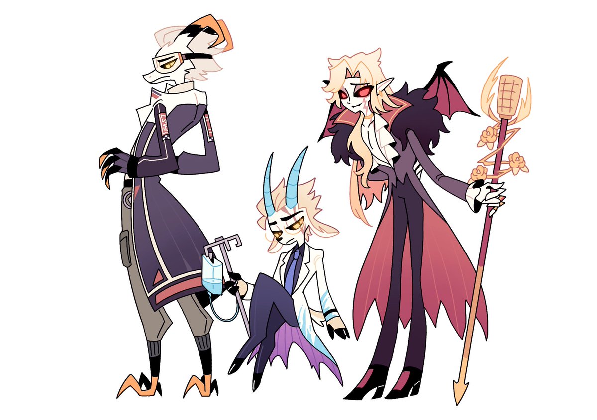 ludFeli0522's tweet image. Alva in Hazbin Hotel and Helluva Boss
#隐士 #第五人格 #隠者