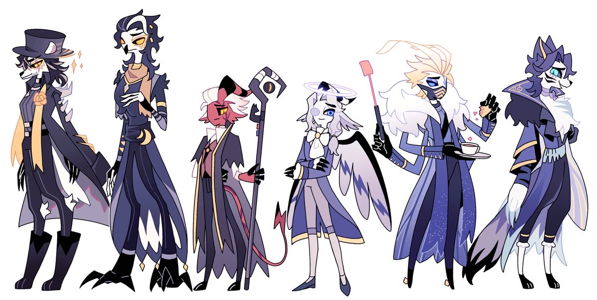 ludFeli0522's tweet image. Alva in Hazbin Hotel and Helluva Boss
#隐士 #第五人格 #隠者