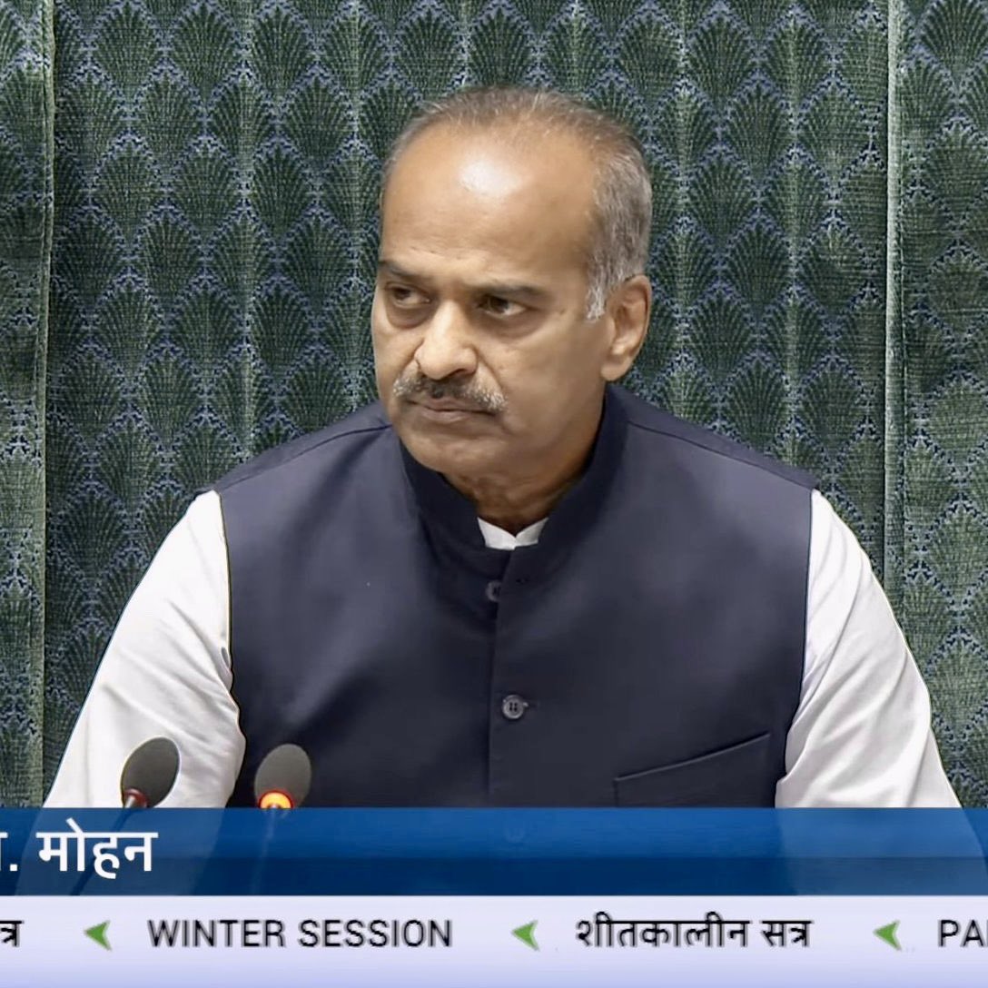 PCMohanMP's tweet image. Presiding from the Chair.