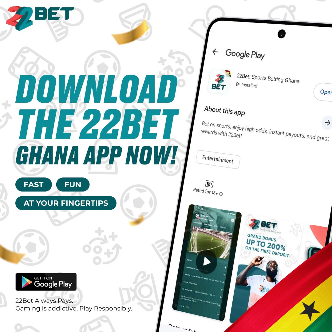 22Bet app screenshot
