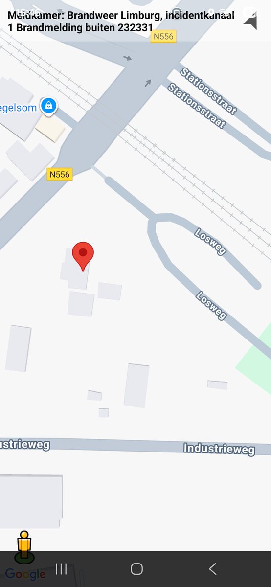 Brandmelding Buiten in Hegelsom