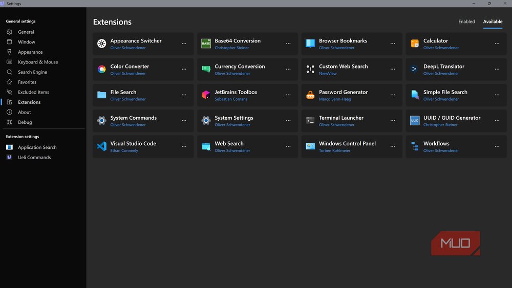 elhackernet's tweet image. Launcher de aplicaciones ligero y rápido para  Windows, MacOS y Linux 

➡️ Ueli

ueli.app