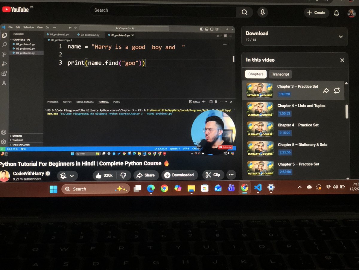 qasimjavedraja1's tweet image. python Basics , #CodingJourney #connect #python
