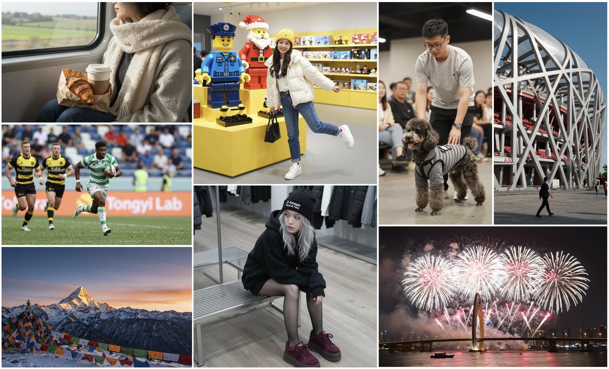 elhackernet's tweet image. 🇨🇳🧠 Z-Image es un modelo de generación de imágenes potente y altamente eficiente con parámetros 6B con 3 versiones:

🚀Z-Image-Turbo 
🧱 Z-Image-Base
✍️ Z-Image-Edit
github.com/Tongyi-MAI/Z-I…