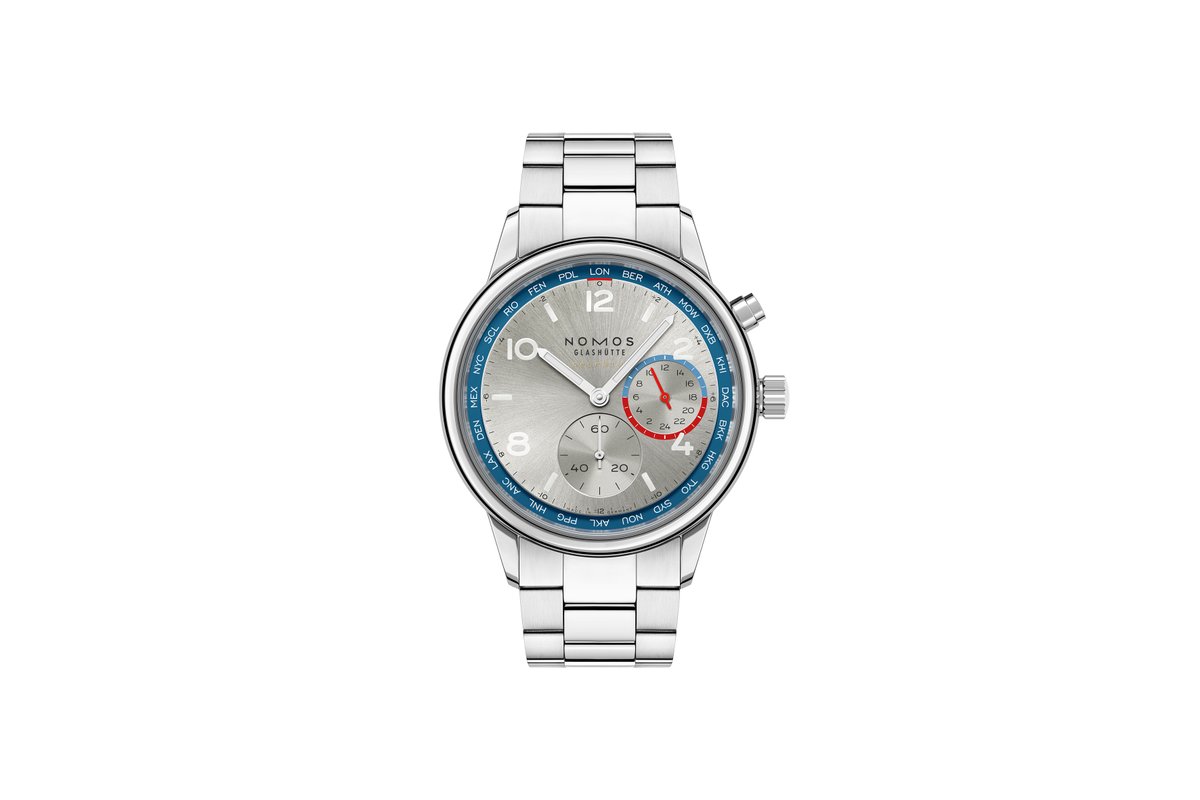nomosglashuette's tweet image. We are glad and proud that our #Club Sport neomatik #Worldtimer has won the Oracle Time 2025 #Watch Award as the best #Travel Watch. We are honored by this recognition from the watch community!

Learn more about the winner: nomos-glashuette.com/club/club-spor…