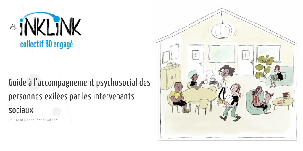 🧠💡The Ink Link, collectif BD engagé, propose un Guide à l’#accompagnement #psychosocial des personnes exilées par les intervenants sociaux

▶️ow.ly/yevO50R7qP3

<a href="/SanteMentale/">Santé Mentale</a> <a href="/Franceterdasile/">France terre d'asile</a> <a href="/FEHAP_idf/">FEHAP IDF</a> <a href="/CentrePrimoLevi/">Centre Primo Levi</a> <a href="/OrspereSamdarra/">Orspere-Samdarra</a> <a href="/LEPOCACCUEIL/">L'ÉPOC</a> <a href="/lacimade/">La Cimade</a>