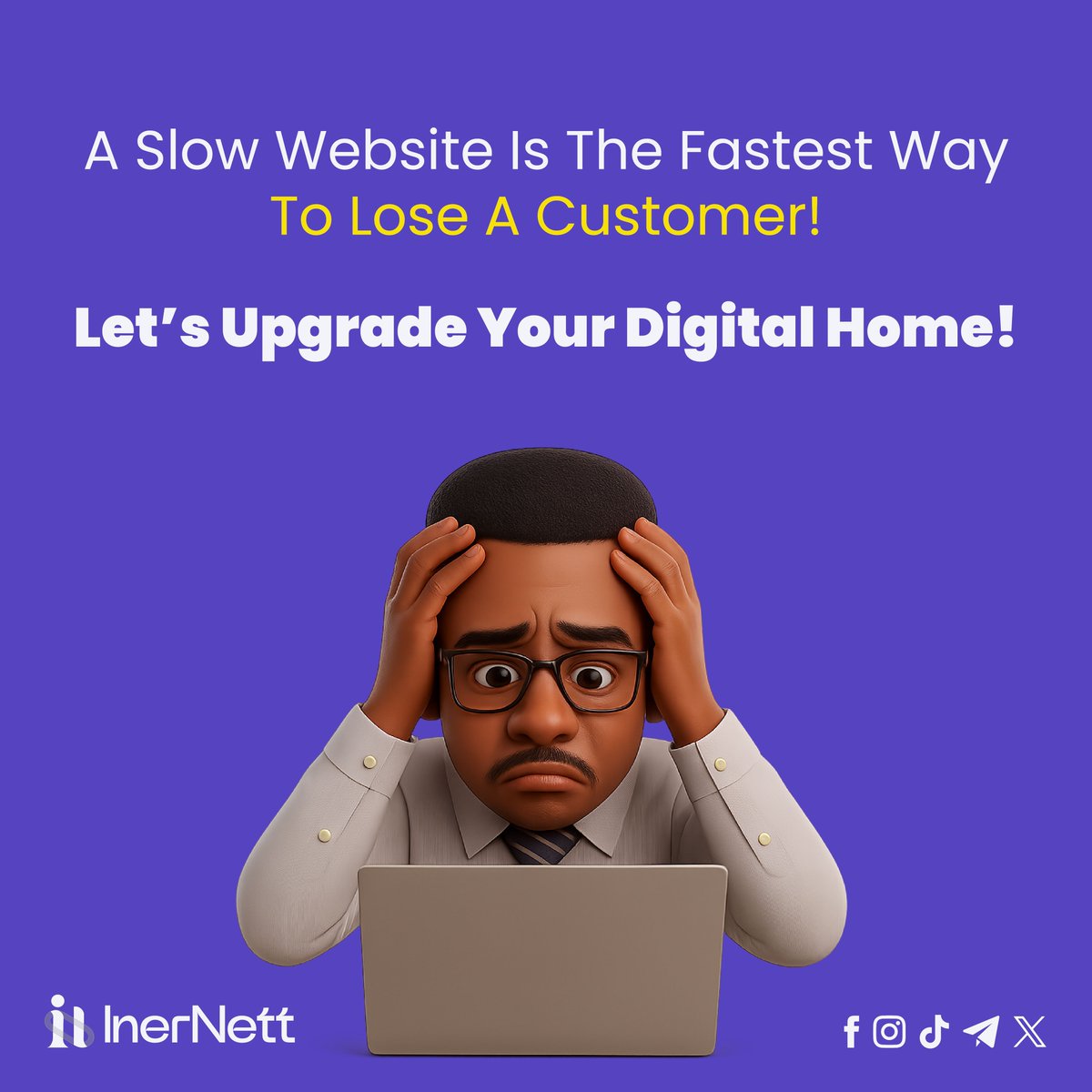 InerNett31382's tweet image. ⚠️ When speed flows, trust follows. When security is solid, confidence rises.

Your website is the front porch of your digital home the place visitors decide whether to step in or walk away.

 🏡 Let’s refine it and turn every click into a moment that counts.

#InerNett #Website
