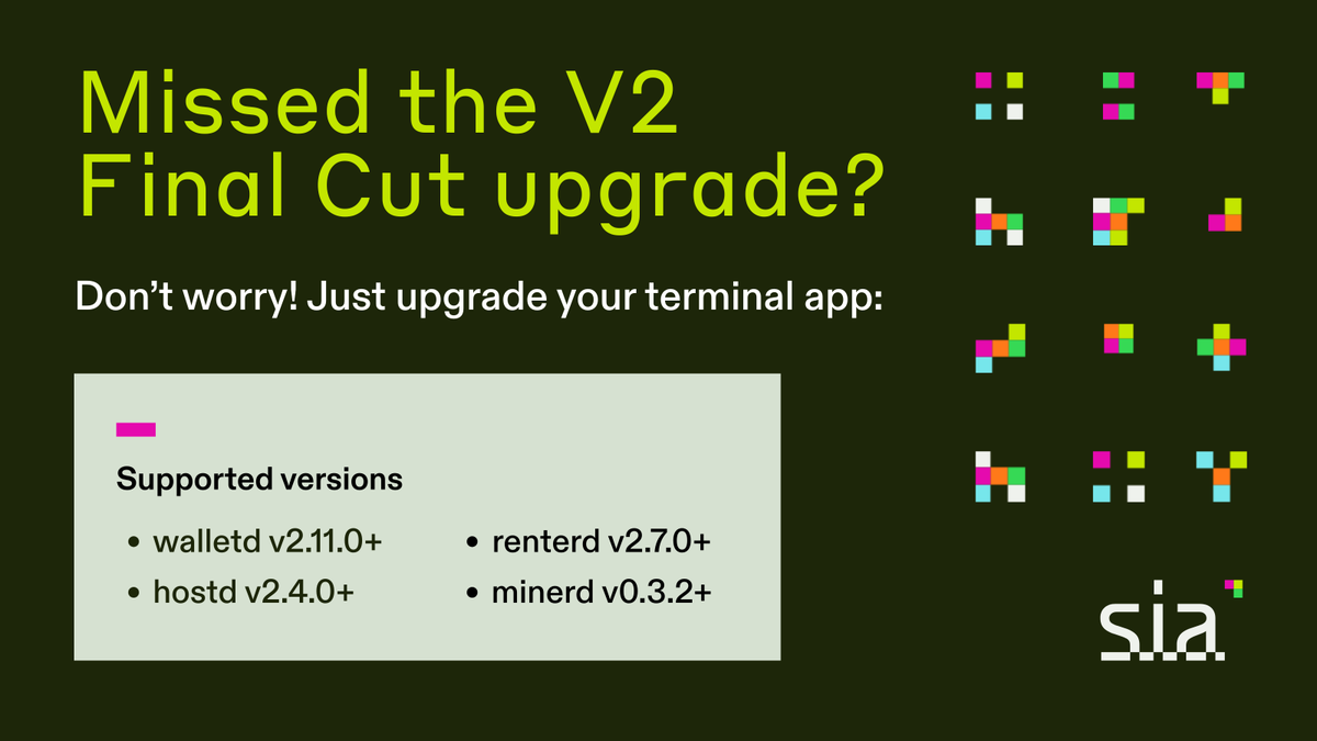 Sia Foundation tweet media