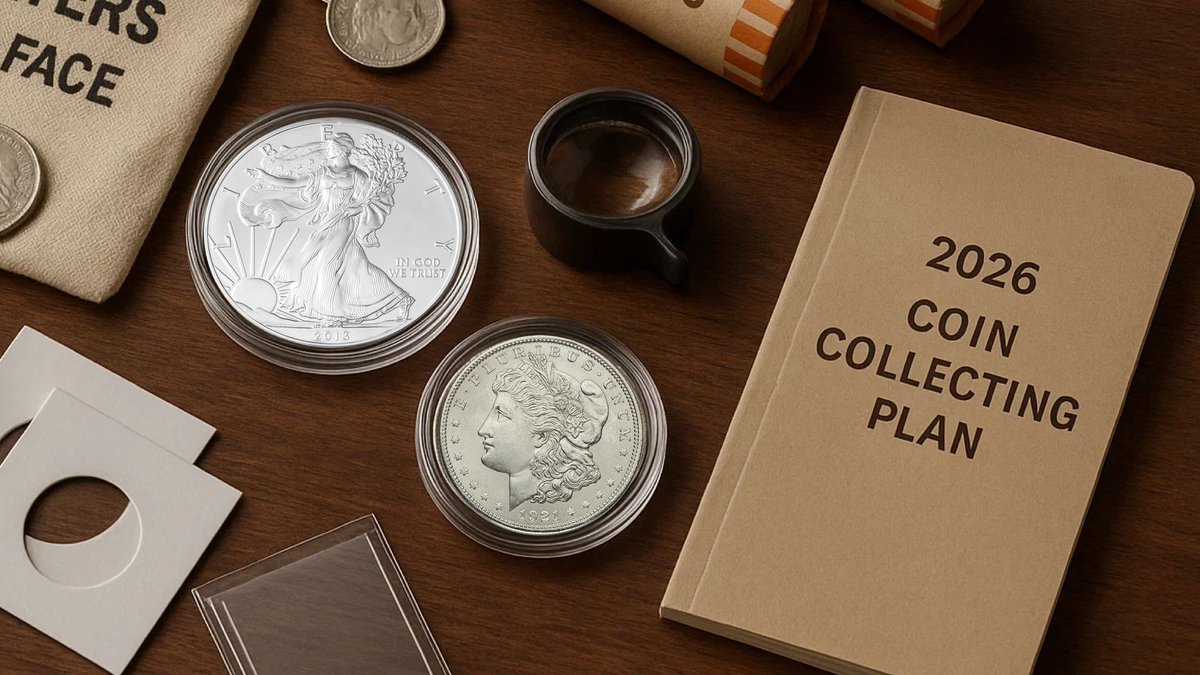 2026 = America’s 250th. Here’s how to collect smart:
• Set a theme (Founders &amp; Futures? 250-in-250?)
• Grab your first P–D–S quarters
• Pair with a Silver Eagle or pre-1965 icon 

🔗 buff.ly/AoiGJWq

#PreciousMetals #CoinCollecting #America250 #CoinsOnline