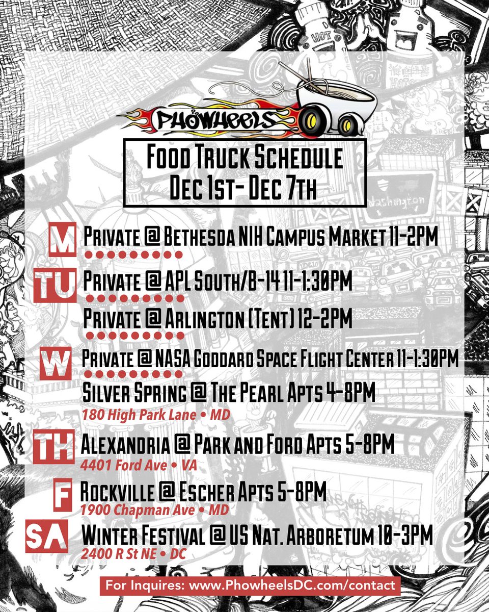 Get Tofu-ly obsessed with our bowls 🥣. Catch it at Burtonsville or chase it down at the food truck.

🚚Truck’s Schedule 🚚
🔸Tu: Private @ APL South/B-14 11-1:30PM
Private @ Arlington (Tent) 12-2PM

#phowheel #phowheelsdc #dceats