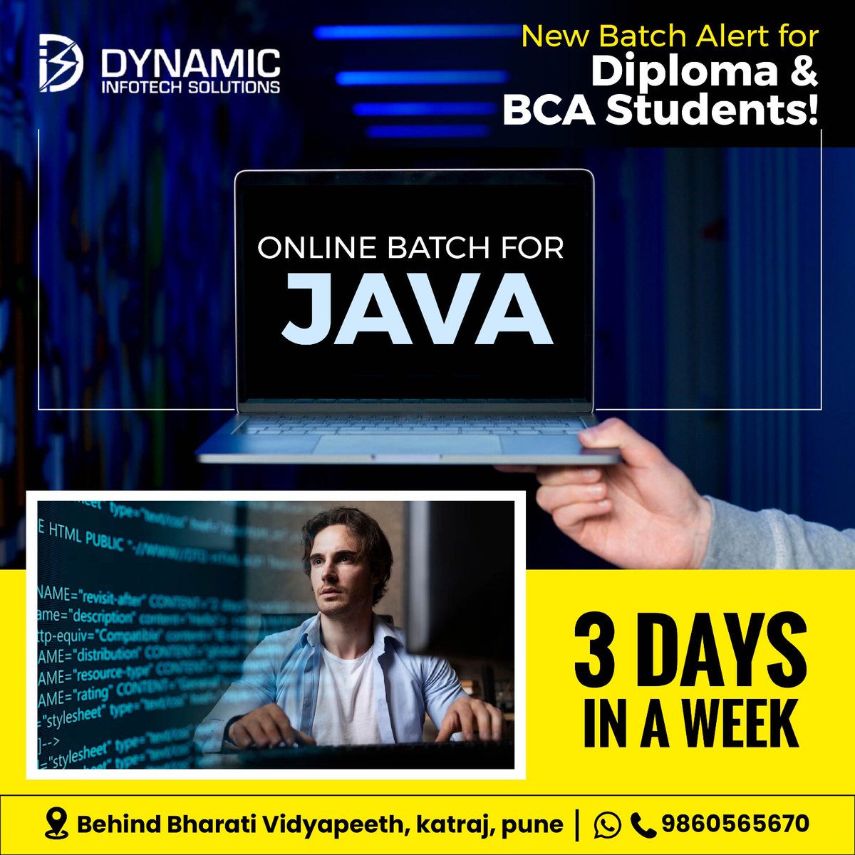 Java Language Classes in Pune tweet media