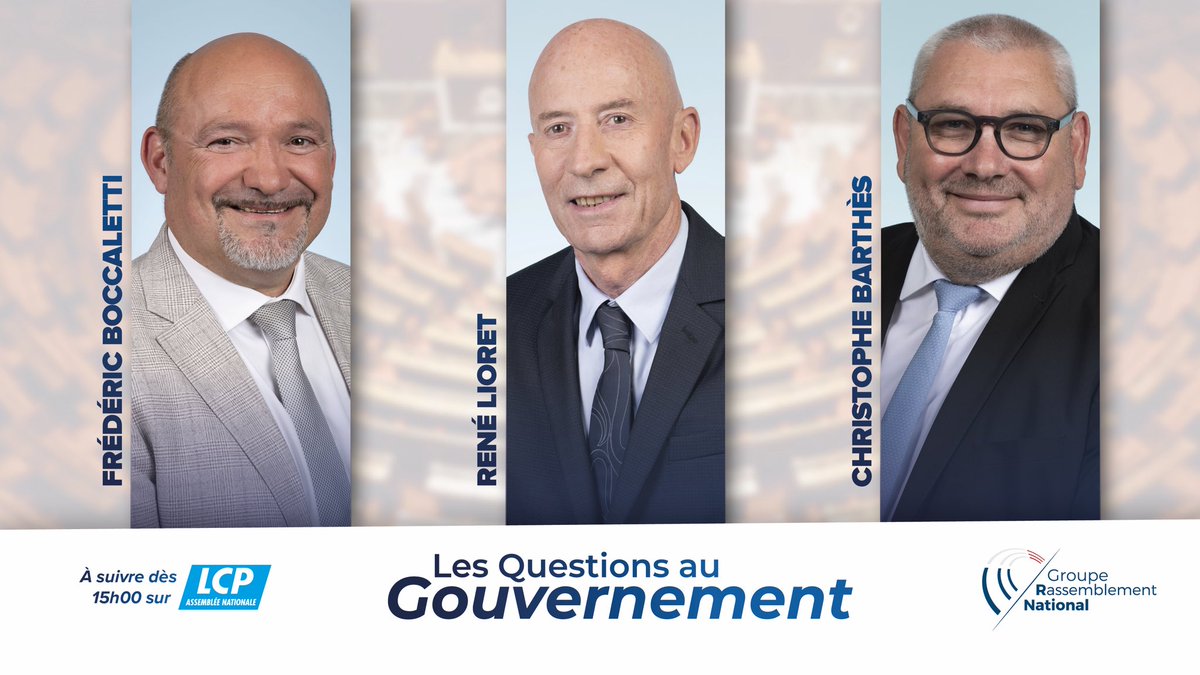 groupeRN_off's tweet image. Dans quelques instants, retrouvez nos députés pour la séance de Questions au Gouvernement :

- @Boccaletti83 
- @renelioret 
- @BarthesChristop 

À suivre en direct sur : lcp.fr/direct-lcp-5434