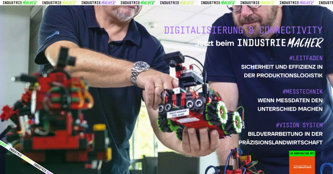 🌐 Jetzt live: Digitalisierung &amp; Connectivity!
Digitale Technologien und intelligente Vernetzung sind das Rückgrat der Industrie von morgen.

👉 Jetzt entdecken auf: industriemacher.de/thema/digitali…

#IndustrieMACHER #Digitalisierung #Connectivity #Industrie40 #SmartFactory