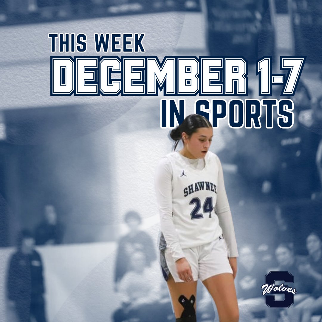 ShawneePublic's tweet image. Our winter sports have arrived! Let&apos;s howl for our Wolves, as they take on a new week of sports! 💙🐺

🔵  Student Ticket Procedures: bit.ly/3Up6Wsd
⚪  Event Guidelines: bit.ly/3Htf3kH
🔵  Buy Tickets Online: bit.ly/429MQ9s

#ShawneeStrong #GoWolves