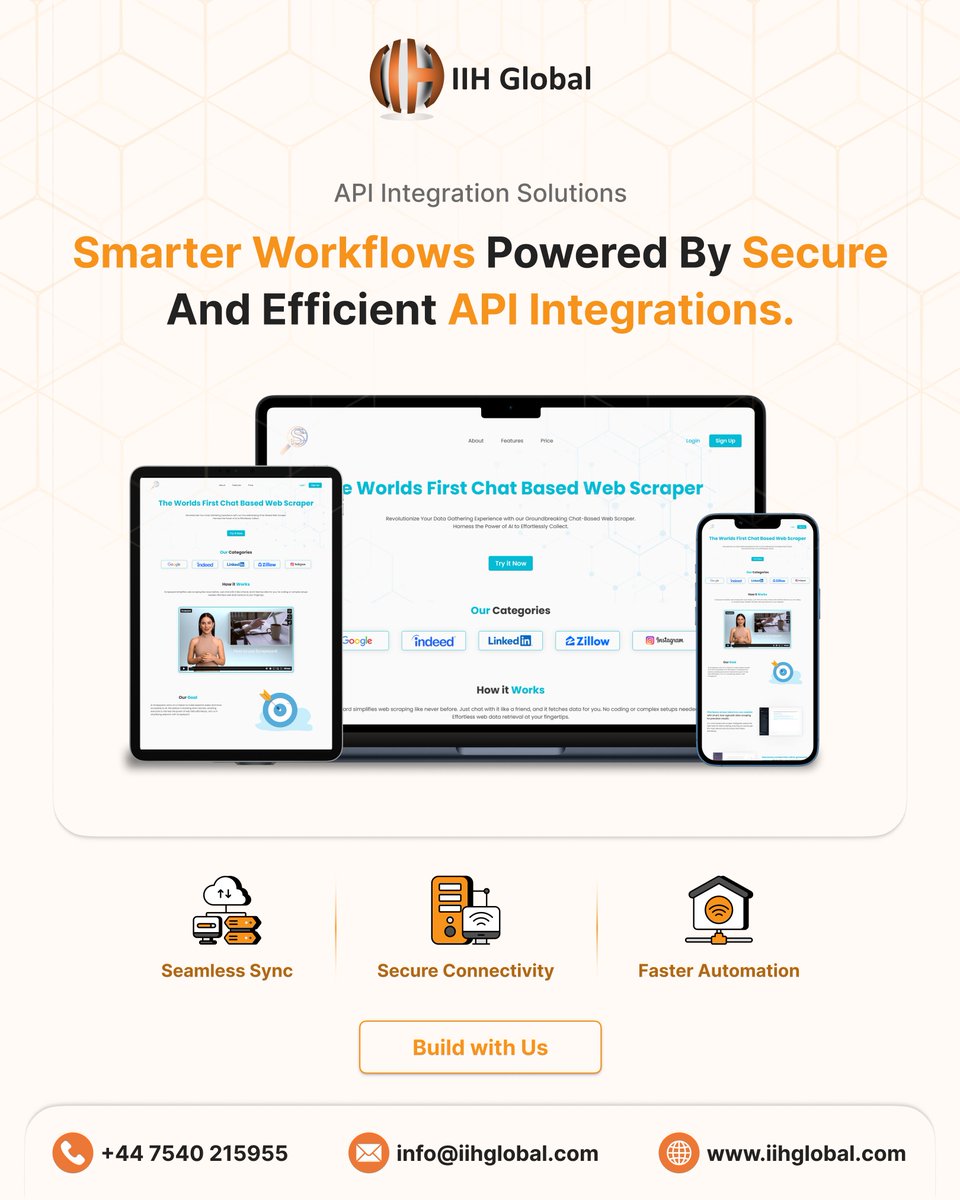 IIH_Global's tweet image. Smarter workflows start with secure, efficient API integrations by IIH Global.

Sync faster. Automate smarter. Scale seamlessly.
Want this for your business? 

💬 Comment below!

#APIIntegration #Automation  #TechSolutions  #IIHGlobal #APIs #DigitalTransformation
