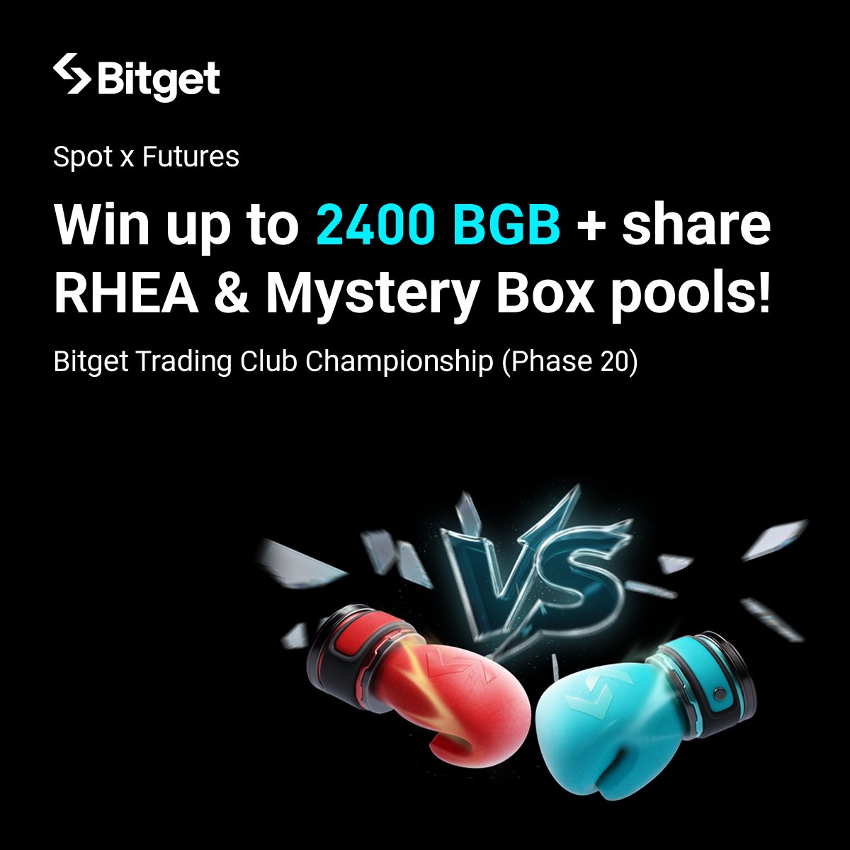 BitgetPL's tweet image. 💎Trading Club Championship (Phase 20)💎

📊Traduj Spot i Futures, aby podzielić się pulą 133 180 BGB! 
💰Do 2 400 BGB na użytkownika
💲Ekskluzywna pula nagród $RHEA
🆕Nowy mechanizm Mystery Box

📆Okres trwania wydarzenia: 
🟩2 grudnia, 17:00 
🟥9 grudnia, 17:00 (CET)…
