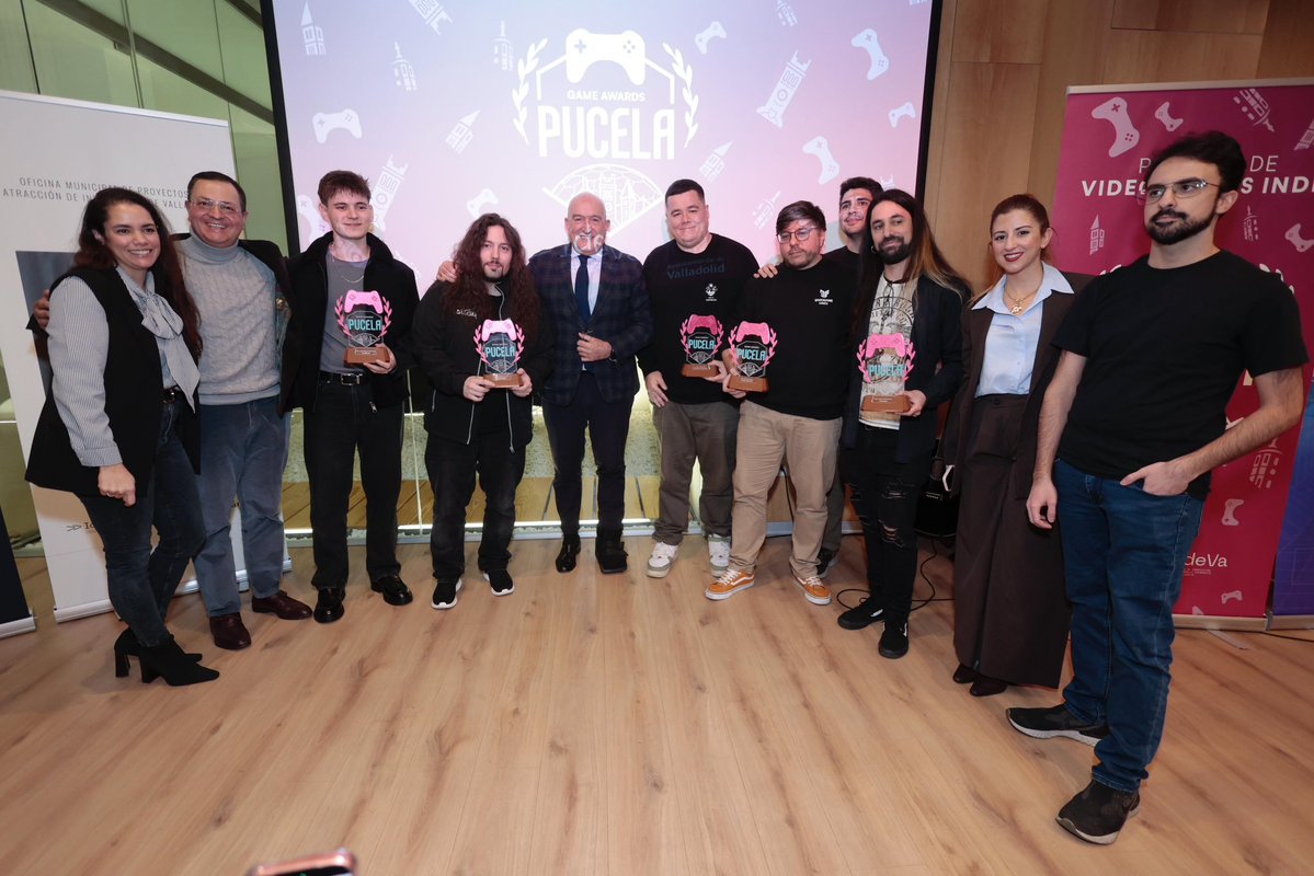 daloarstudios's tweet photo. The Occultist just won Best Indie Game at the Pucela Game Awards! 🥳
We’re incredibly happy to have been part of the first edition of the awards 🤗
A huge thank you to the entire organization @ideva_agencia and @AyuntamientoVLL for creating such a welcoming event
We truly appreciate the recognition! 🥹

#gamedev #indiegames #indiegamedev