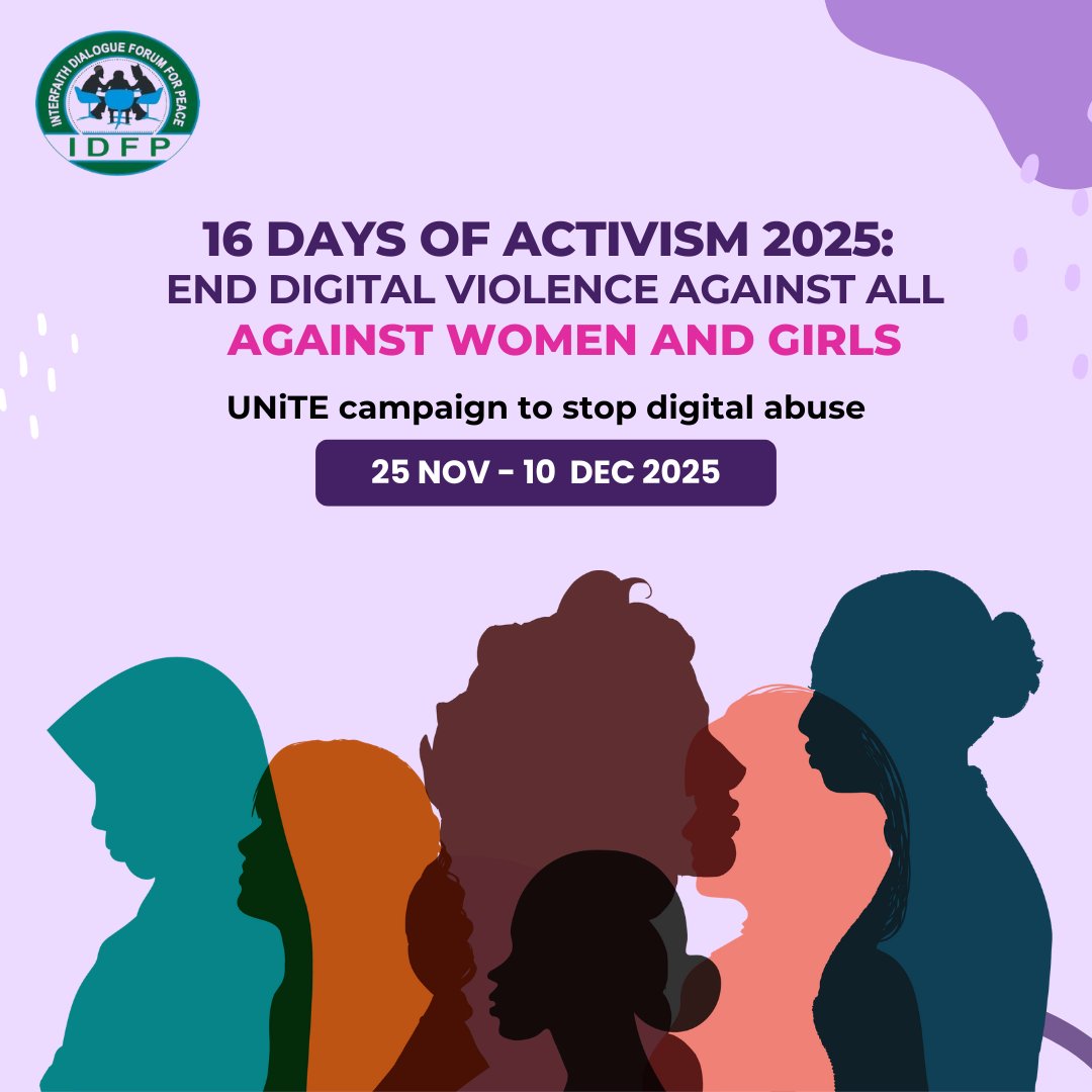 Day 8 of #16DaysOfActivism

Digital violence against women and girls is real, and it must end.

Let’s speak out, support survivors, and build safer online spaces for all. 🧡

#StopDigitalViolence #EndGBV #IDFP #StopGBV