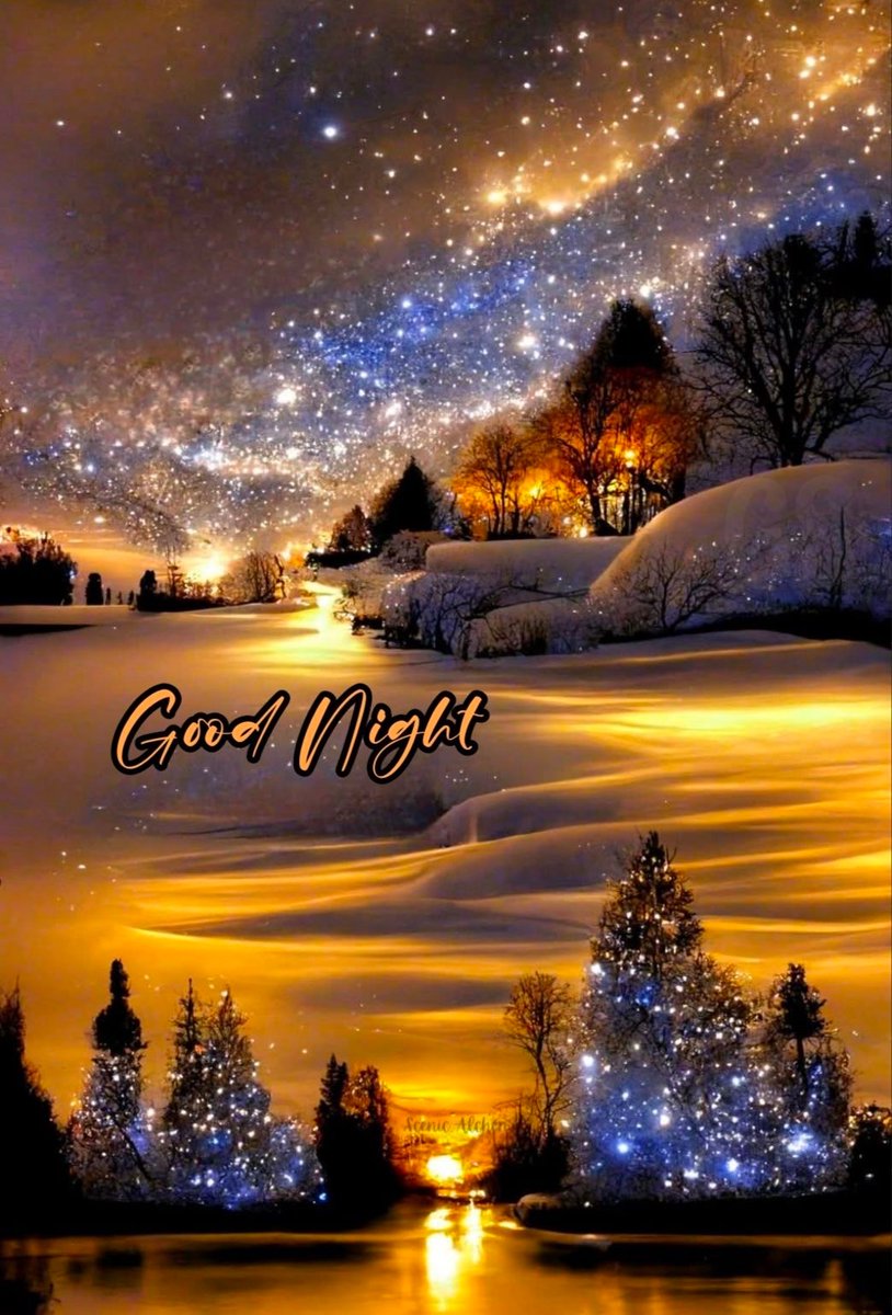 Good night!

Sweet dreams.