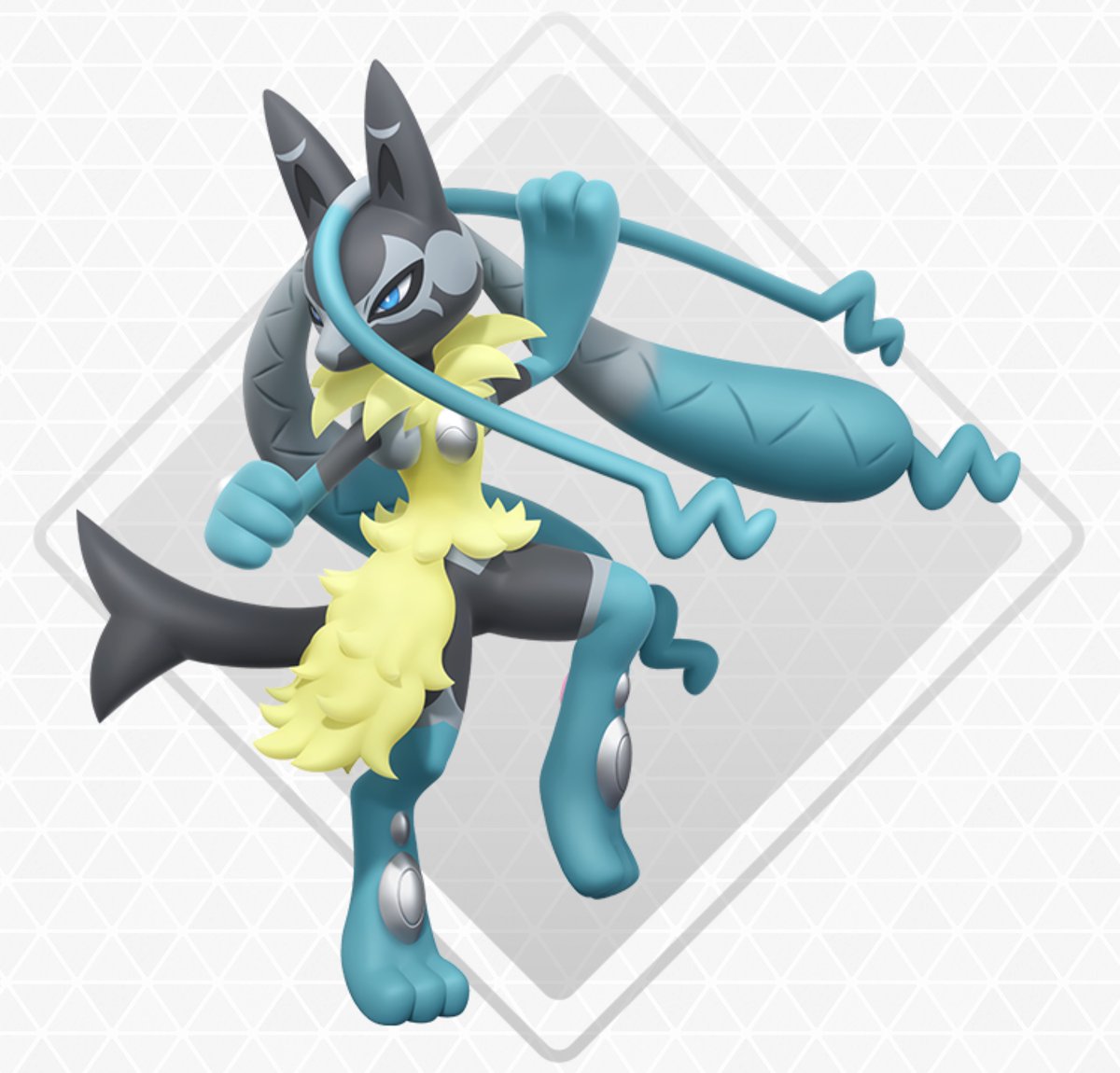 NintendoActu's tweet photo. Voici Méga-Lucario Z, la nouvelle méga-évolution dévoilée aujourd'hui pour Légendes Pokémon : Z-A – Méga-Dimension ! #LegendesPokemonZA https://t.co/24JQrP7PS1