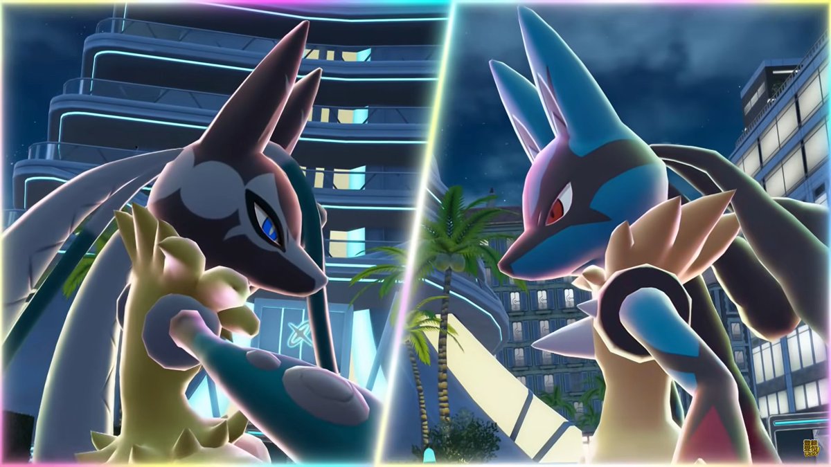 Me gusta Mega Lucario Z

Esos cambios en las tonalidades de color a más claro le dan un toque realmente bueno, al igual que extender las coletas para convertirlo en una especie de Mega Lopunny.
Los ojos azules, TOP!