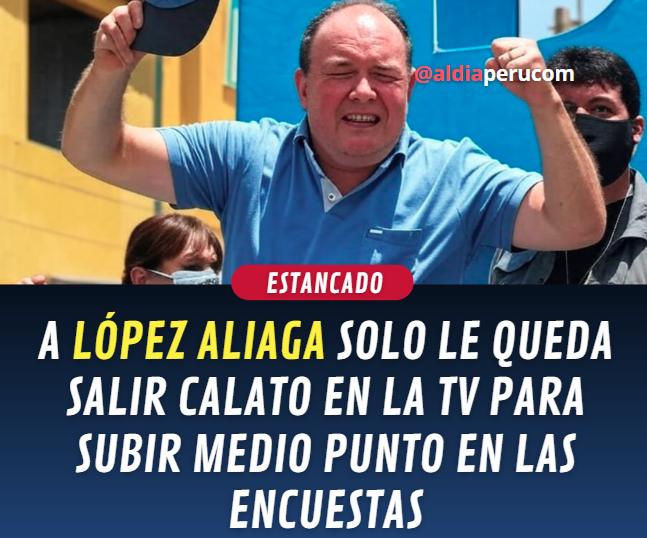 aldiaperucom's tweet image. #TROLLS: Rafael López Aliaga (el candidato de Peru21) es el que más visibilidad tiene en medios tradicionales y digitales de #Lima. Sin embargo el ultraderechista  no despega. Según últimas encuestas de IPSOS sigue con un 9% estancado a la baja.

#TAG: apra renovación popular