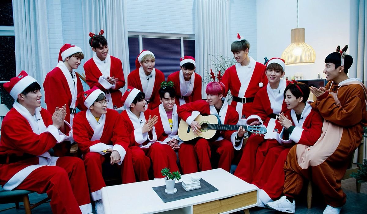 christmas with seventeen 🎅🏻🦌🎄