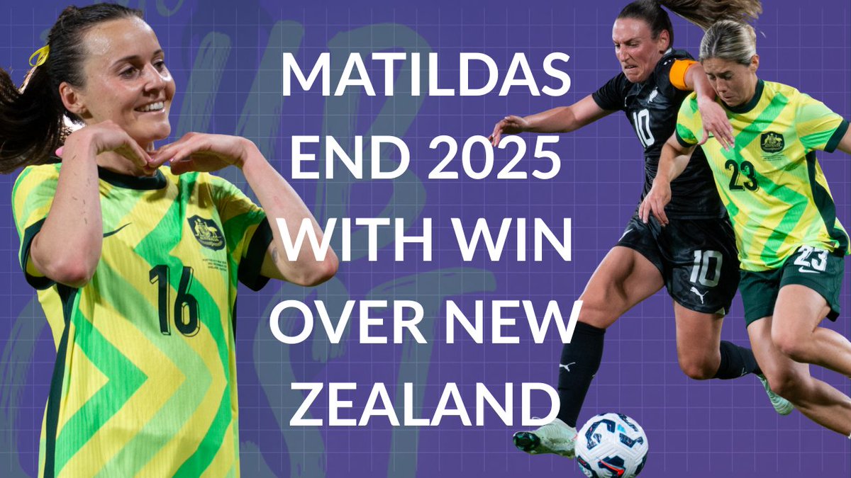 Following The Matildas final game of 2025, <a href="/ItsPoletti/">Poletti (they/them)</a> and <a href="/ejburke_/">burke</a> recap the games talking points, pay tribute to the retiring Annalie Longo, and more.

📺: youtu.be/wM7cgjop-m8
🎧: open.spotify.com/episode/2m3wf4…