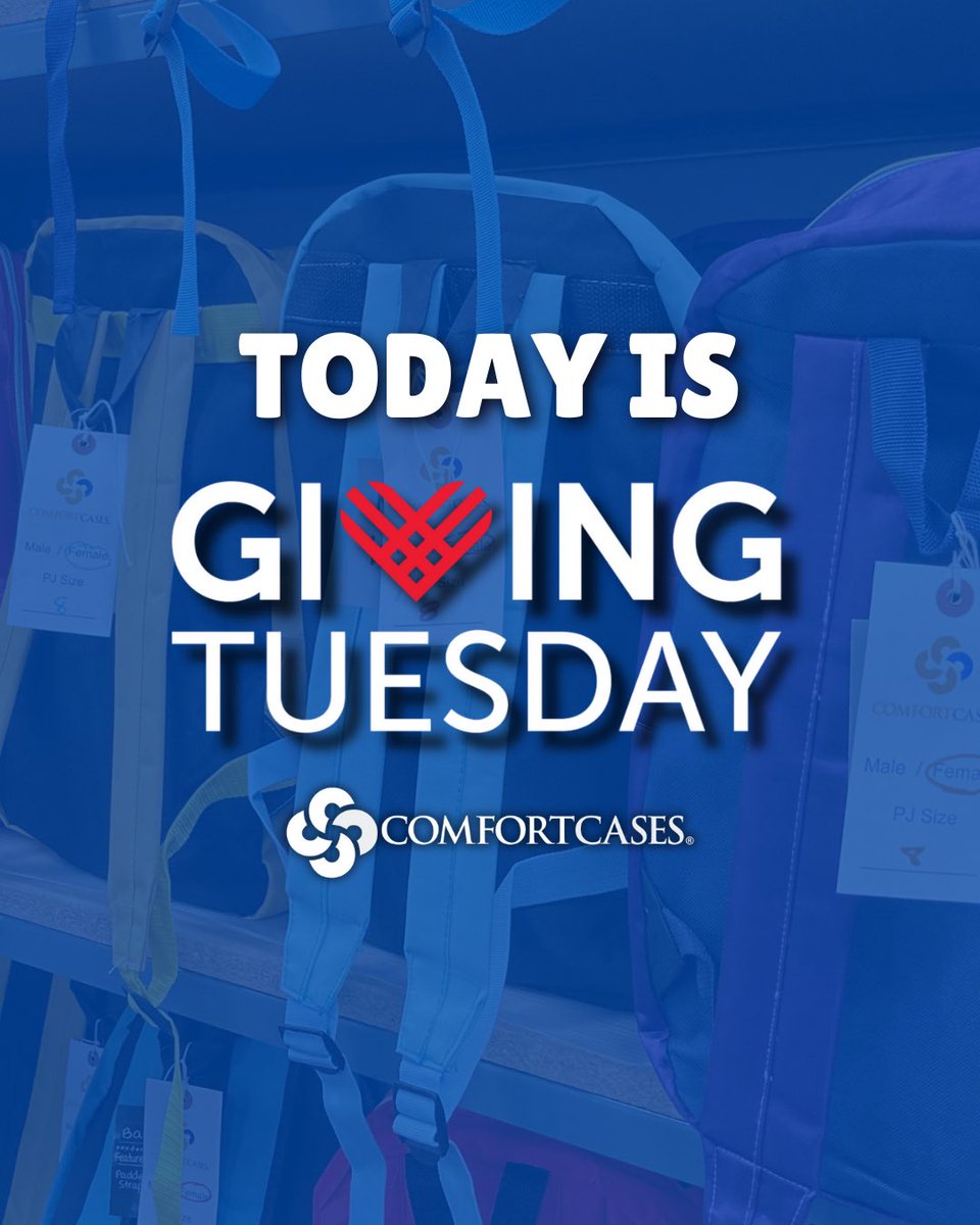 ComfortCases's tweet image. TODAY is Giving Tuesday — and your impact is DOUBLED! 💙
Thanks to GlobalGiving, $10→$20, $50→$100, $2,500→$5,000 for youth in foster care.

Make your gift go twice as far: bit.ly/GivingTuesdayC…
Please share and help us spread the word.

#GivingTuesday #ComfortCases