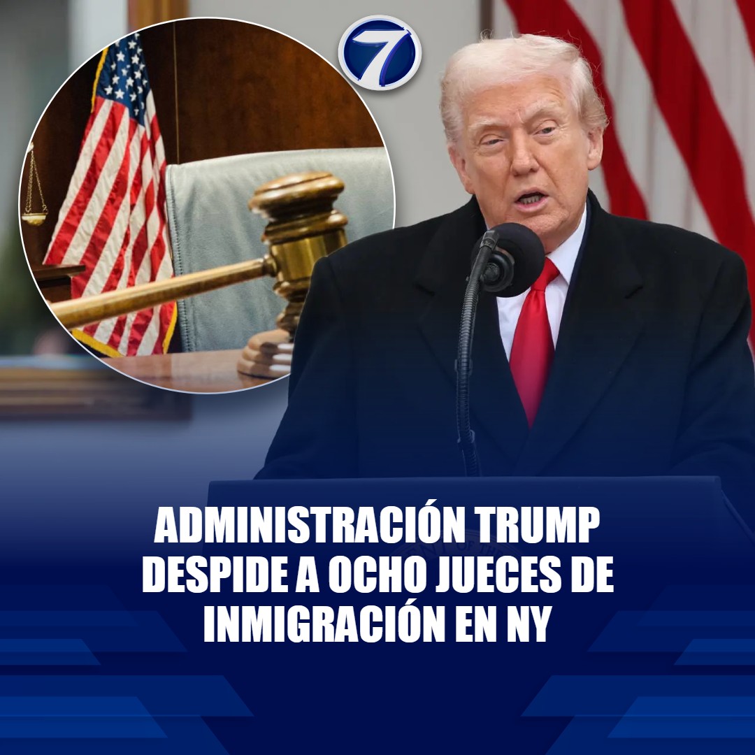 Noti7Guatemala's tweet image. 🚨 Nueva York: Administración Trump cesa a ocho #jueces de #inmigración ➡ bit.ly/3MbcR3c