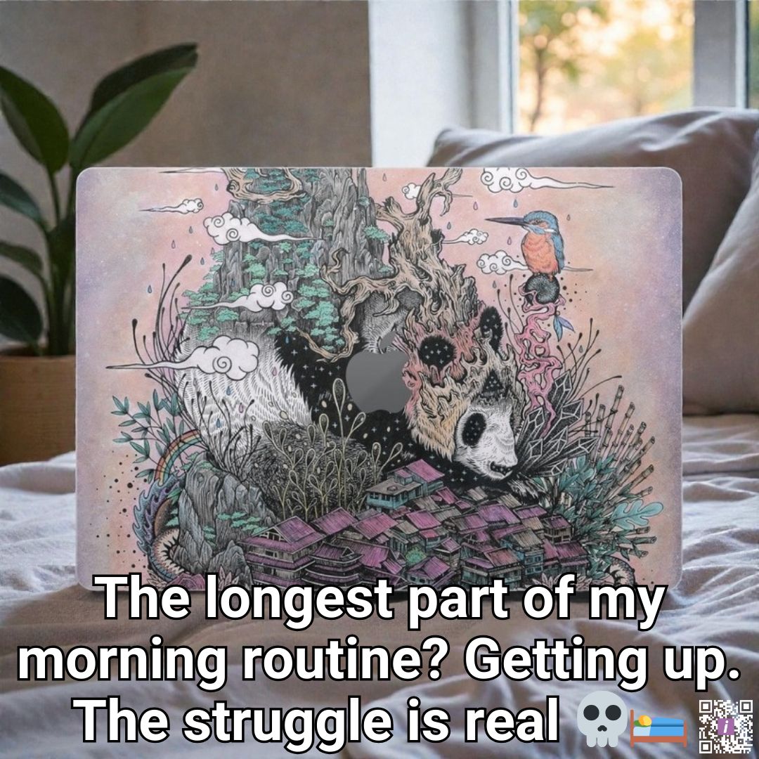 iStylescom's tweet image. The longest part of my morning routine? Getting up. The struggle is real 💀🛌

#MorningRoutine #StruggleIsReal #GettingUp #WakeUpCall #MondayMotivation #LazyMornings #MorningStruggles

Featuring Sleeping Giant Apple MacBook Skin
👉 istyles.com/x/macbook-gett…