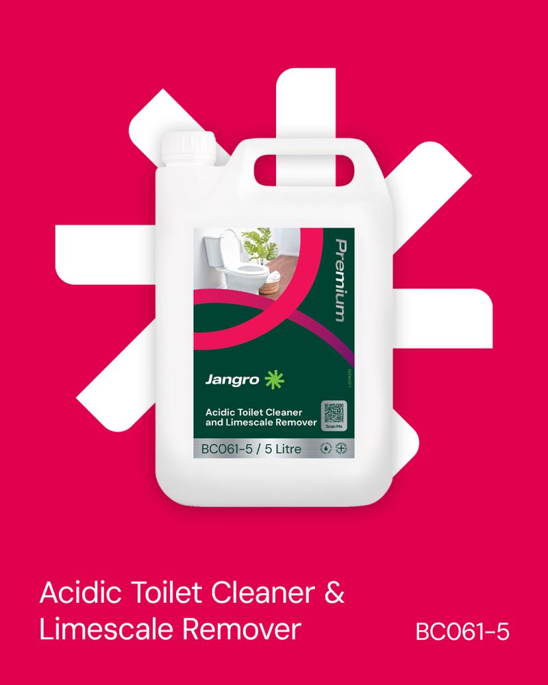 icphygiene's tweet image. Keep your toilets sparkling clean with Jangro BC061-5 Acidic Toilet Cleaner &amp;amp; Limescale Remover.

✅ Powerful on heavy soiling and stubborn stains
✅ Leaves a fresh, medicated fragrance
✅ Works in hard &amp;amp; soft water areas

🔗icphygiene.co.uk/jangro-premium…

#CleaningSolutions #Jangro