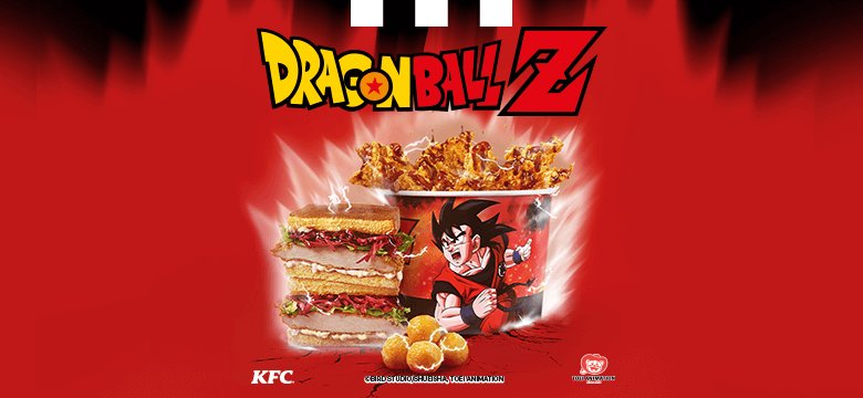 ポーランドのケンタッキーとドラゴンボールZがコラボやってるらしい