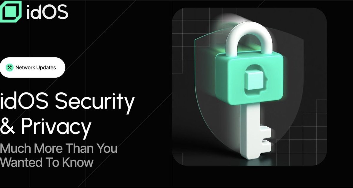 justprotocol's tweet image. What truly sets @idOS_network apart for me is its unyielding commitment to foundational security. 

They didn&apos;t just bolt on privacy features later; they engineered the entire platform, from the personal-key data encryption to the highly secure MPC network to be a privacy-first…