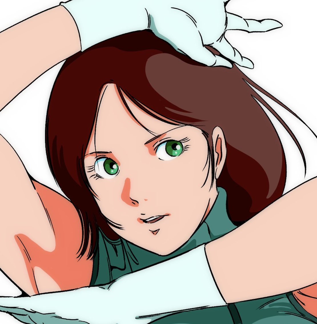 見た人も無言で推しのドアップを貼る