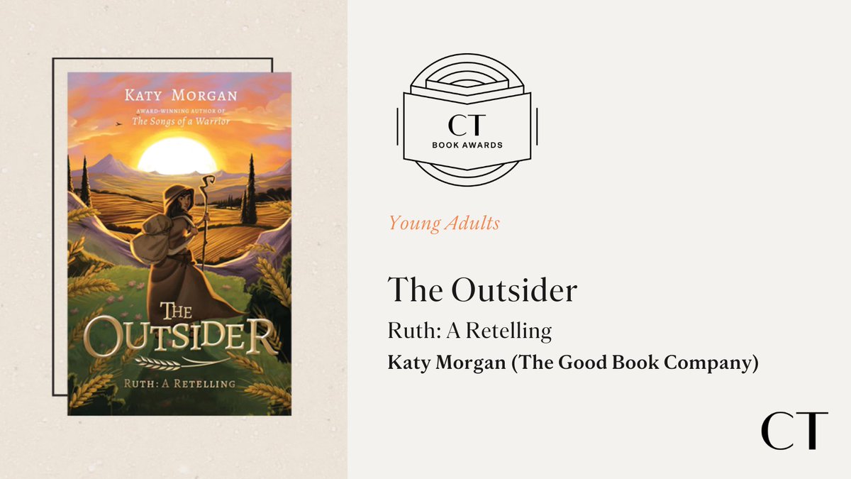 Young Adults:

“The Outsider: Ruth: A Retelling” by Katy Morgan <a href="/thegoodbookusa/">The Good Book Company USA</a>.