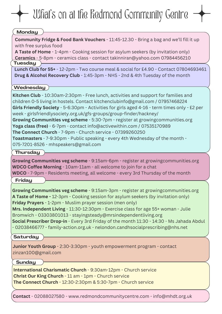 Check out what's on at Redmond Community Centre!

redmondcommunitycentre.com/whats-on