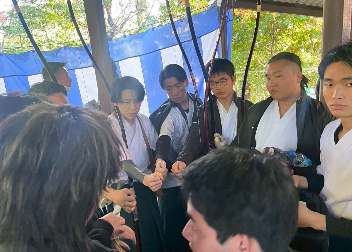 shikoku_kyudo's tweet photo. 【全日本学生王座決定戦】
11/21~24に伊勢神宮弓道場にて第63回伊勢神宮奉納、第 73回男子の部・第49回女子の部と東西学生号道選抜対抗試合第71回男子の部・第49回女子の部が行われました

結果
男女とも決勝トーナメント2回戦敗退

東西  男子 南 優来　　西軍準優勝
　　  女子 落合 南海　西軍優勝 https://t.co/BU2opaNlst