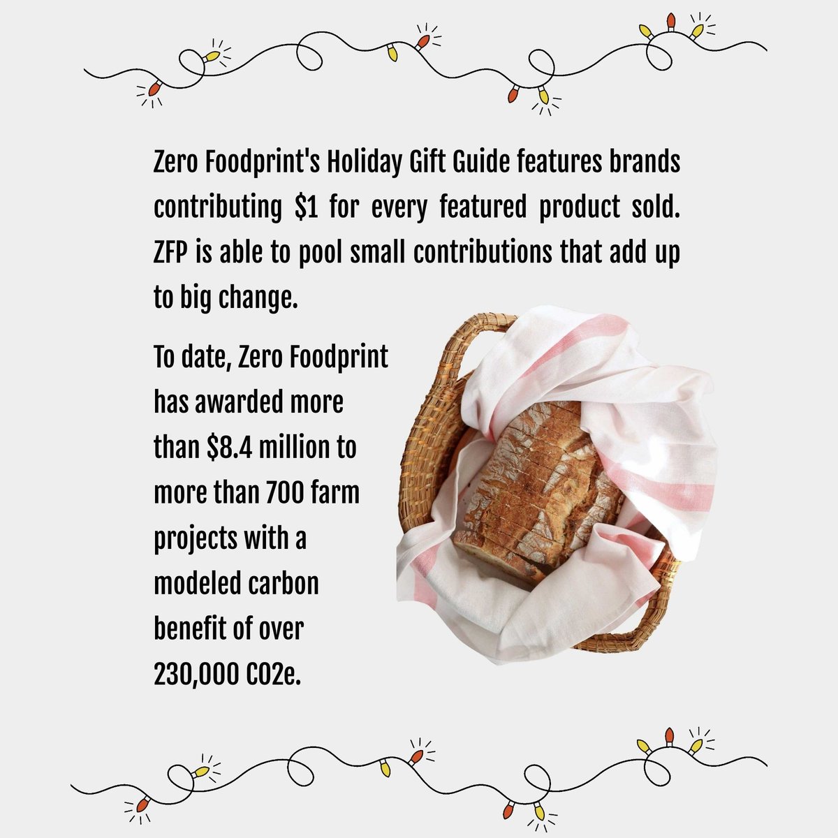 Breadtopia is dedicated to sourcing grains from small and mid-sized farms that grow food sustainably. If you share our passion for a better food future, consider donating this Giving Tuesday to <a href="/zerofoodprint/">Zero Foodprint</a>  or shop ZFP's Holiday Gift Guide: zerofoodprint.org/gift-guide