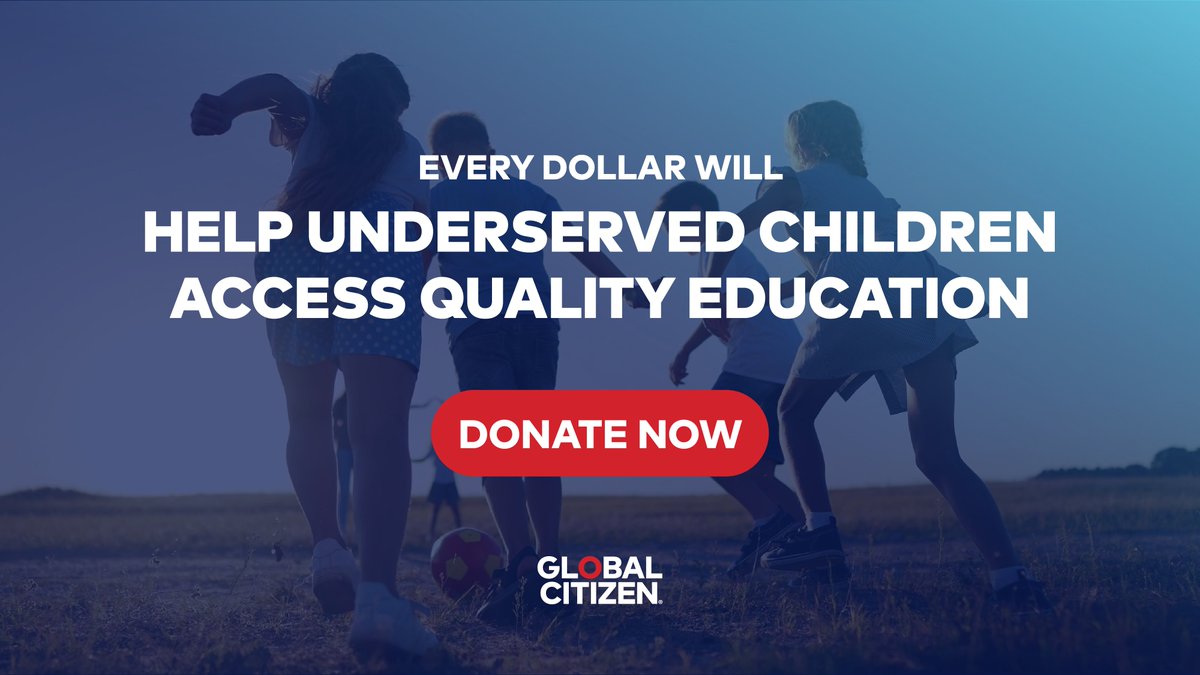 GlblCtzn's tweet image. Today is Giving Tuesday, a day where millions of people around the world show up for the causes they believe in.⁠
⁠
Making a donation to Global Citizen today will help strengthen our work — calling on world leaders, companies, and institutions to step up — giving us the ability…