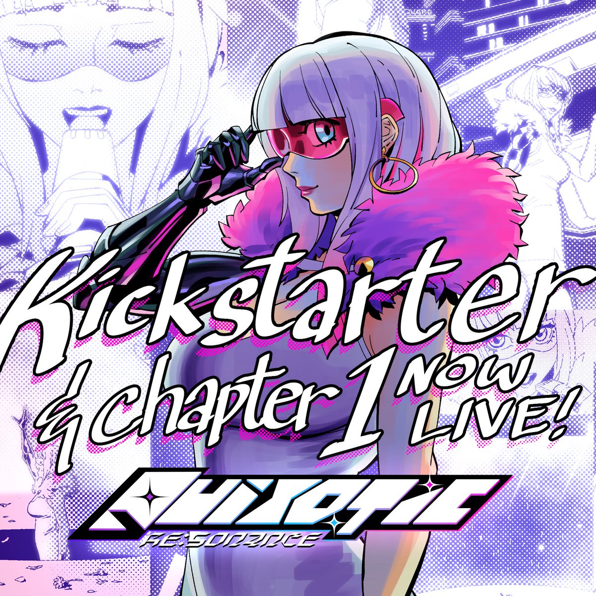 -QUIXOTIC RE:SONANCE is up!! page previews and links below! 🫡 -