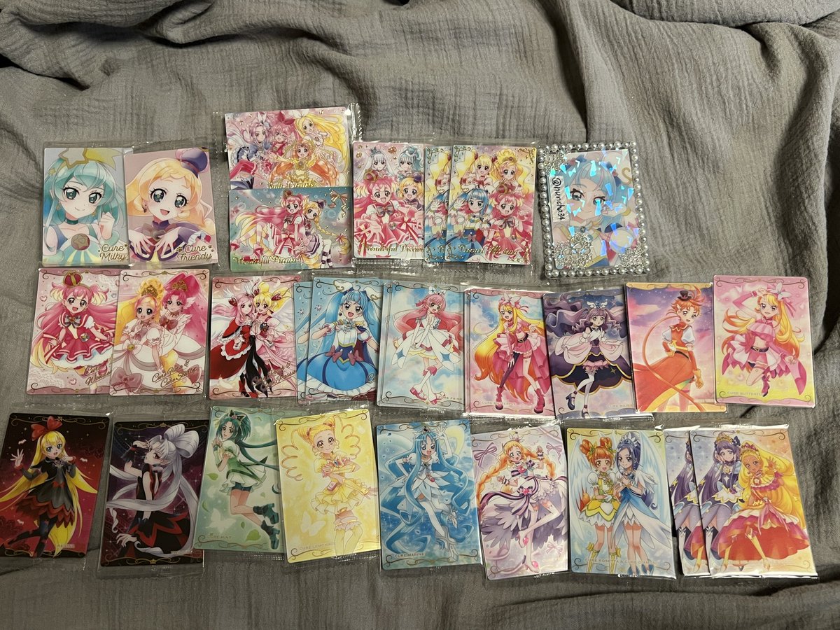 nuncha34's tweet photo. 【交換 】プリキュア ウエハース 12

譲)画像1.2

求)画像3(アイドル、キュンキュン、ズキューン、キミプリ集合)
映画特典(スカイ)
その他キュアスカイ関連

異種交換可ですのでお気軽にお声かけください🙇‍♀️ https://t.co/LJzDWDxQFs