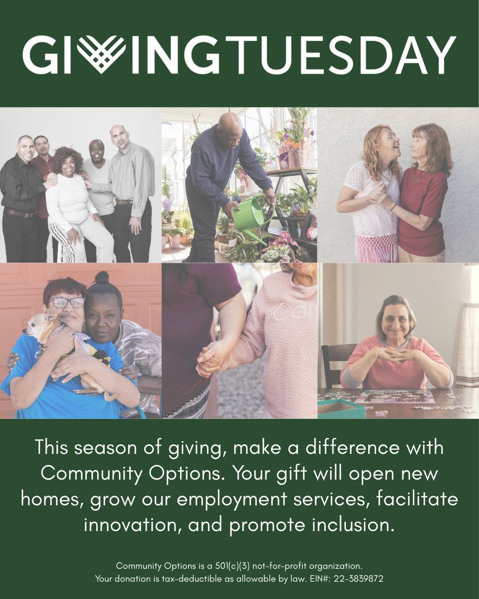 COINATIONAL's tweet image. On #GivingTuesday, your generosity helps us provide housing, employment, and meaningful support for people with disabilities.

Every gift makes a difference. 

Click here to donate--&amp;gt; bit.ly/3XUVdDn

#makeadifference #donate #nonprofit