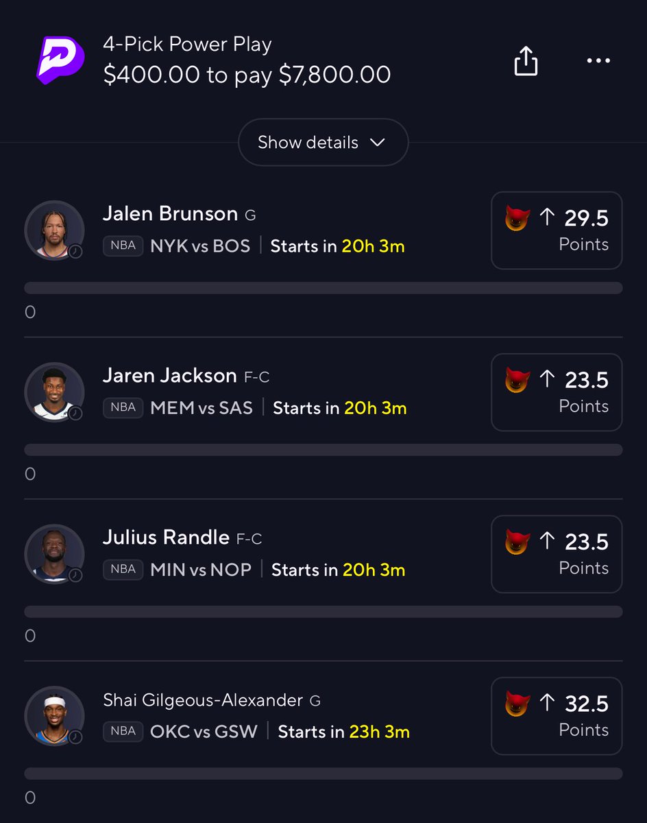 FireDFS1's tweet image. who misses? I love all 4 for 19.5x🤞