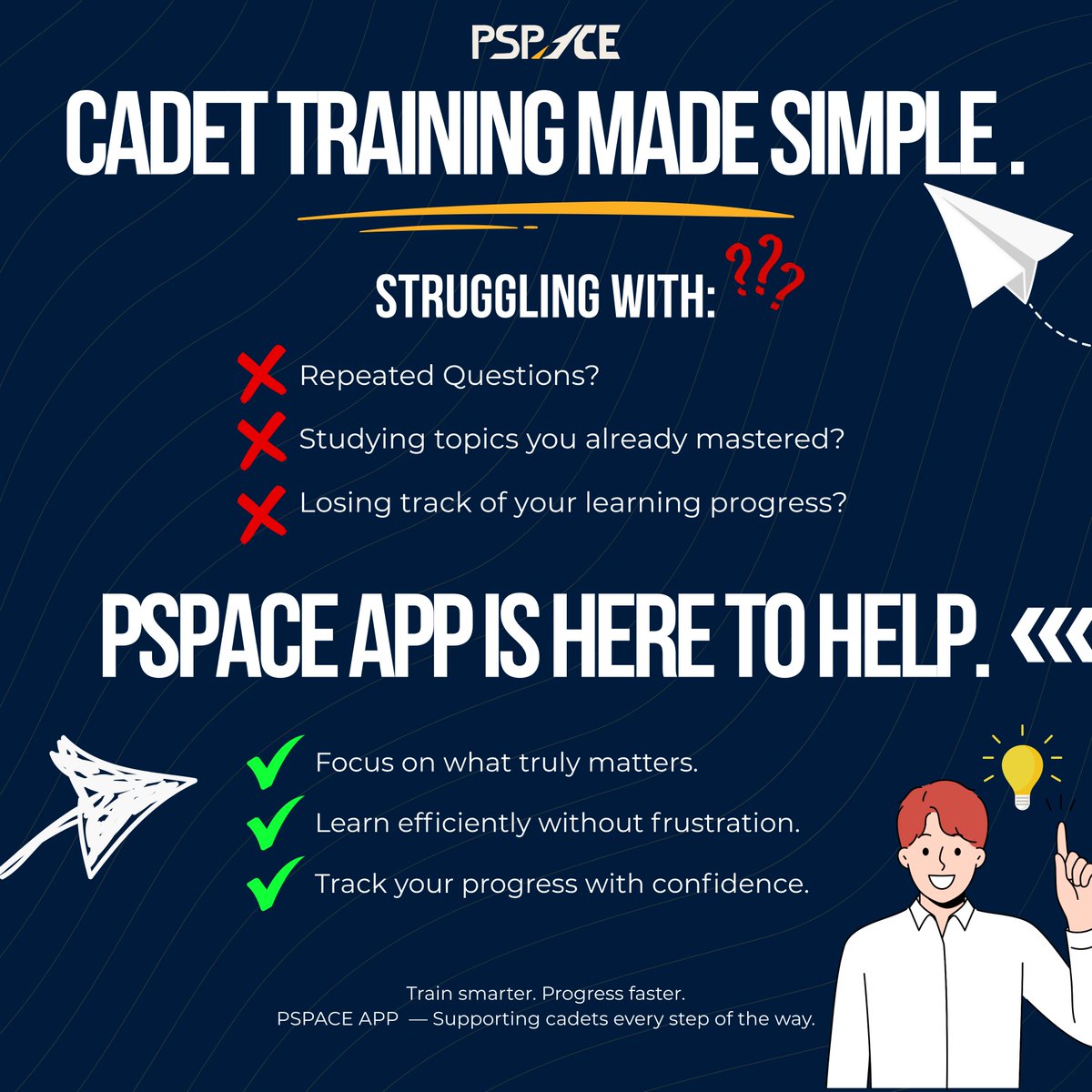 PSPACEAPP's tweet image. The clock is ticking on your ATPL goal. Are you using the right tools? 📷

The future of EASA ATPL study is here, and you can try it FREE for 50 FREE ATPL QUESTIONS
Claim your FREE 50 ATPL QUESTIONS now and Test the Skies —Risk-Free!

Link: pspace.app/?social=twitter

#EASAExamPrep