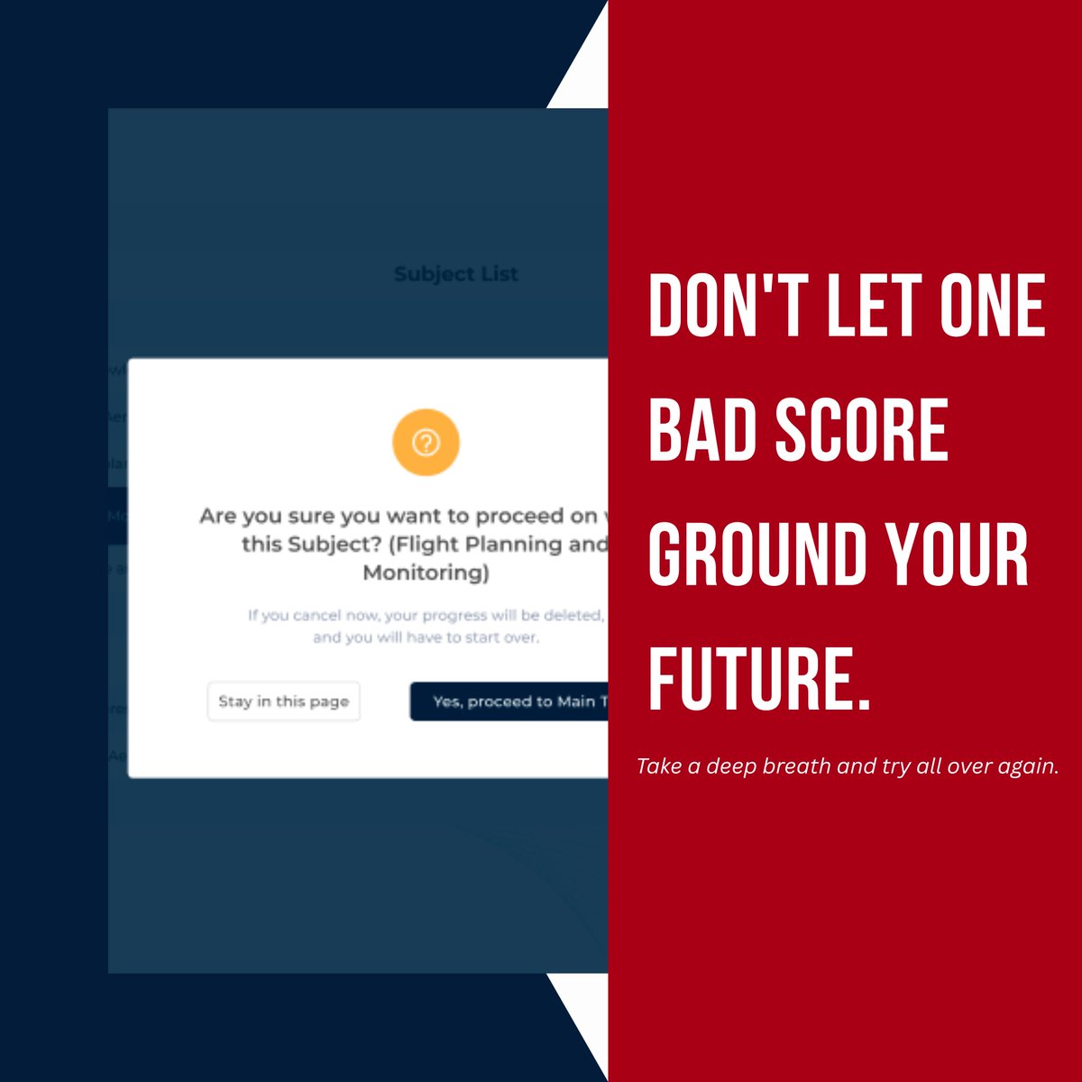 PSPACEAPP's tweet image. The clock is ticking on your ATPL goal. Are you using the right tools? 📷

The future of EASA ATPL study is here, and you can try it FREE for 50 FREE ATPL QUESTIONS
Claim your FREE 50 ATPL QUESTIONS now and Test the Skies —Risk-Free!

Link: pspace.app/?social=twitter

#EASAExamPrep